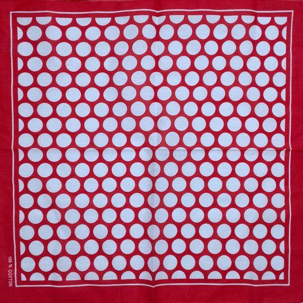 

женщины foulard solid dots red hip hop cotton бандана квадратный шарф оголовье шарф черный paisley подарки pirnt для мужчин / мальчиков / де, Black