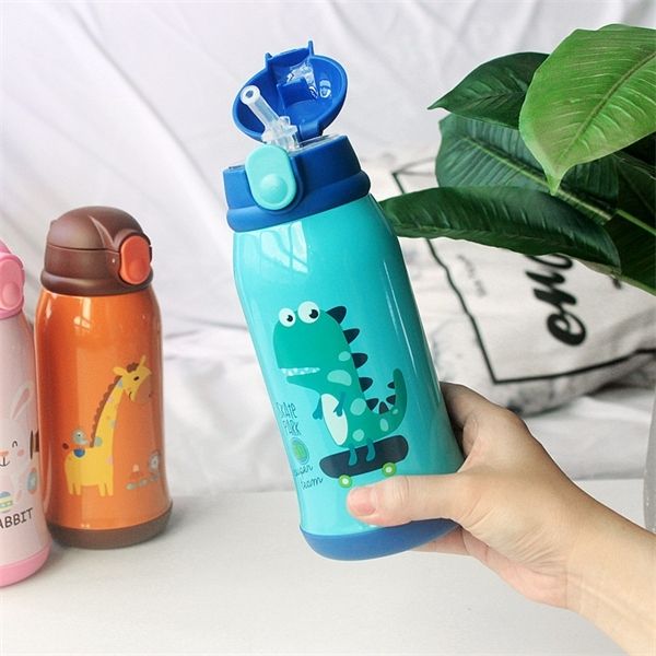 

600ml baby feeding stainless steel milk thermos for children insulated water bottle leak-poof thermal cup c1002