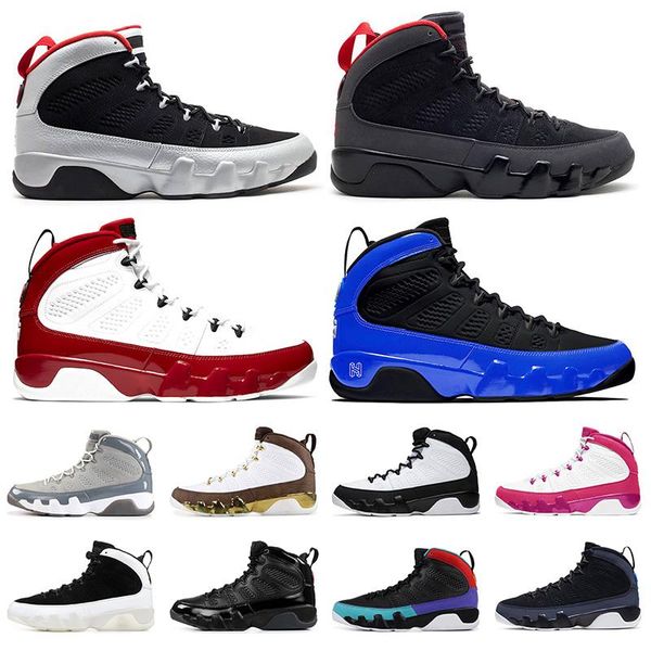 

mens womens basketball shoes 2021 new arrival 9s jumpman sport 9 gym red racer blue space jam gold reflective outdoor trainers sneakers 7-13
