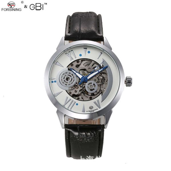 

forsing fusini a897 busins men's hollow out automatic mechanical large dial wa