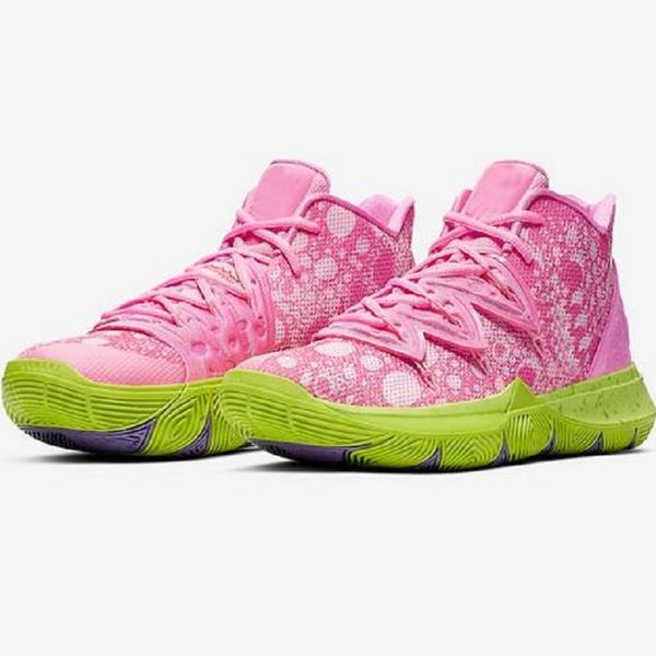 

2020 new arrival mens kyrie shoes tv pe basketball shoes 5 for 20th anniversary sponge x irving 5s v five shoe sneakers