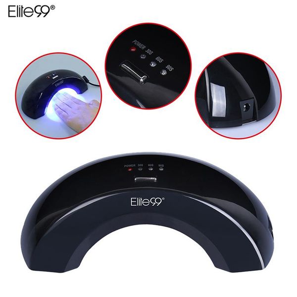 

nail dryers 1pcs uv led lamp 6w art manicure gel varnish dryer professional light 30s/60s/90s for polish