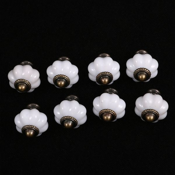 

running shorts 10pcs knobs versatile round acrylic handles pumpkin, Black;blue