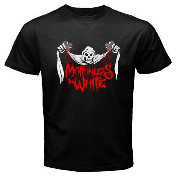 

new motionless in white skull logo men's black t-shirt size s m l xl 2xl 3xl tee shirt sport hooded sweatshirt hoodie