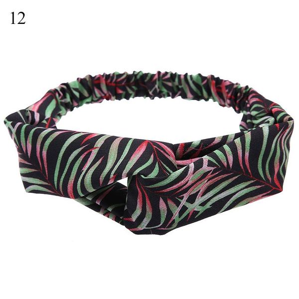 

korea style summer hairband women hair accessories vintage cross knot headband headwrap girls floral elastic knotted headwear q sqckhc