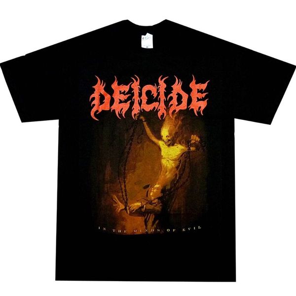 

novelty deicide in the minds of evil s m l xl official death metal tshirt novelty tees 020631 sport hooded sweatshirt hoodie men t shirt