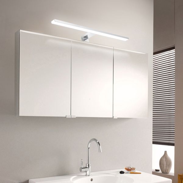 

2021 new ip44 leds bathroom cabinet make-up mirror lights wall vanity light 10w 800lm 4000k neutral 600mm axei