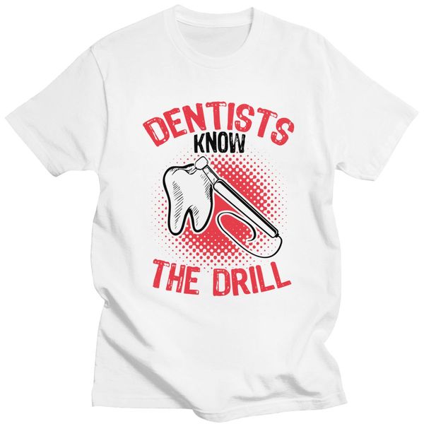 

unique male dentists know the drill short sleeved summer tooth dental assistant tee apparel sport hooded sweatshirt hoodie men t shirt