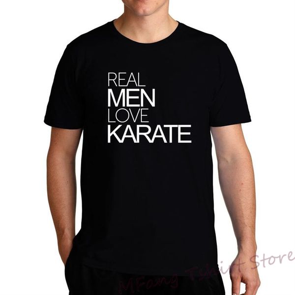 

real men любовь каратэ футболка мужчины смешные печатей женщины вершина tee вскользь o-образный вырез футболка спортивного с капюшоном hoodi
