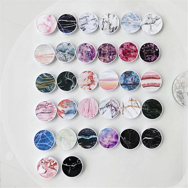 

роскошная мраморная складная держатели smartphonestablets мобильный телефон универсальный палец кольцо подставка для iphone xs 7 plus