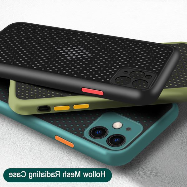 

lovecom soft тепловыделение hollow оригинальный силиконовый чехол для телефона iphone 11 pro xr xs max 7 8 plus x 6 6s mesh случаи