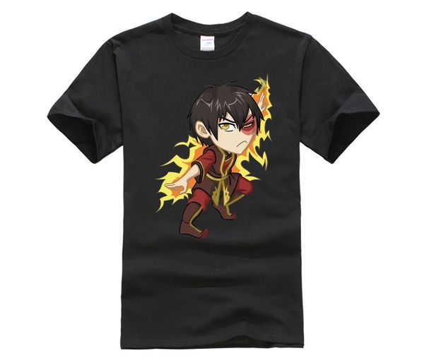 

men printing short sleeve tshirt trend zuko chibi fashion t shirt sport hooded sweatshirt hoodie