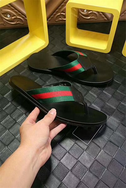 

2021 sliders mens beach shoes summer sandals beach slide slippers ladies flip flops loafers sky blue chaussures, Black