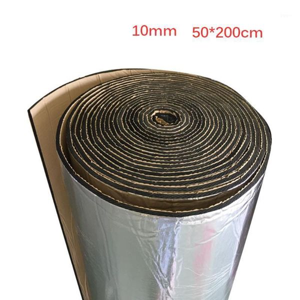 

other interior accessories 50*200cm car truck firewall heat sound deadener insulation mat thermal proofing pad 10mm noise wool1