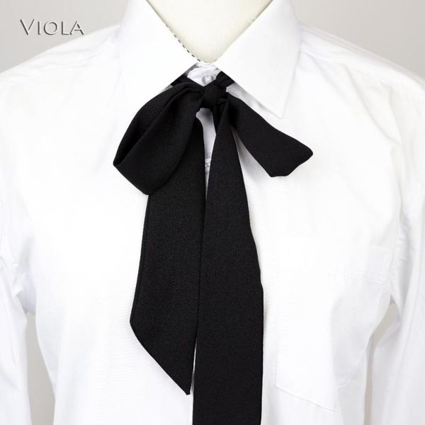 

neck ties 13 colors chiffon lithe ribbons diy butterfly dot striped handiness simple shirt accessory bag ornaments women knot bowtie, Blue;purple