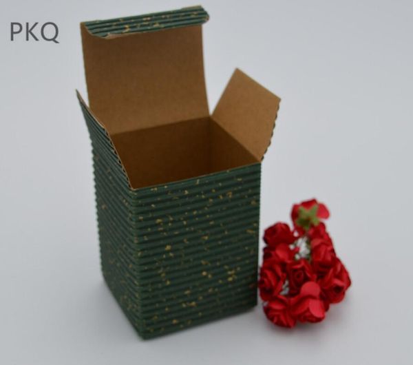 

gift wrap 5.7x5.2x7.3cm/9x8x10cm corrugated box brown/red/green kraft paper boxes cardboard mailing /candy packaging 20pcs