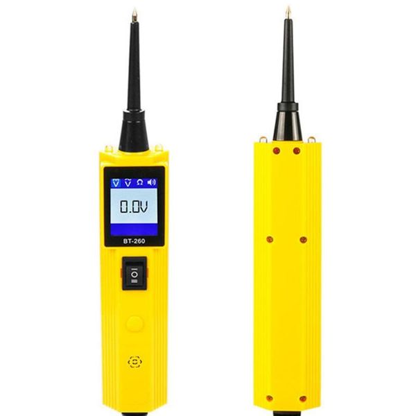 

automotive circuit tester,car electrical system diagnostic tool with led bt-260 for 6v/12v/24v vehicle/boat/m