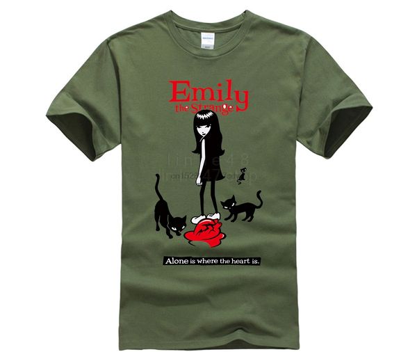 

эмили странной футболка хлопок мужчины футболка new tee tshirt женщины мужской мода спорт толстовка с капюшоном толстовка