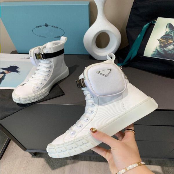 

wheel size luxury 2022 women 35-44 casual shoes recycled nylon high-sneaker covered fabric removable comfortable sneake xiuh