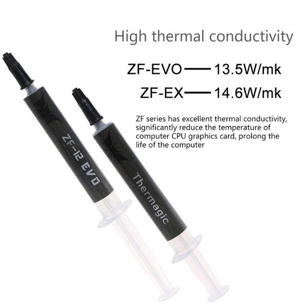 

2020 new zf-ex 14.6w/m k thermal grease conductive paste for processo cpu gpu ic cooler