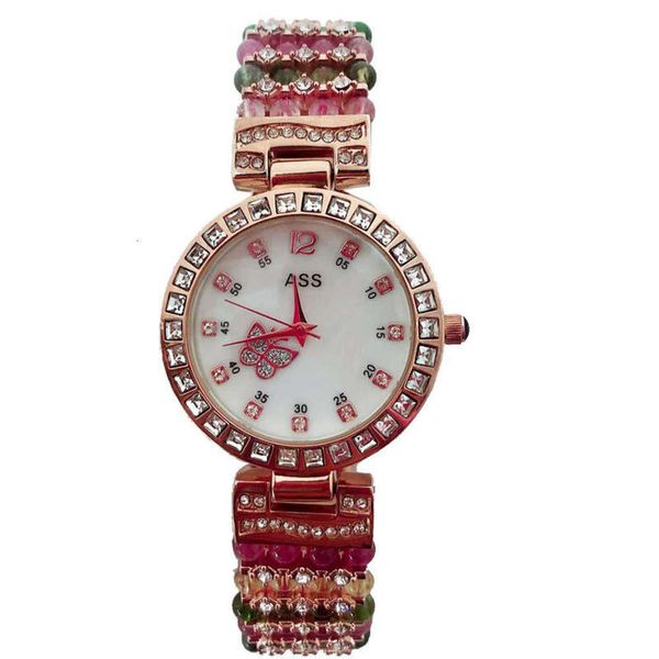 

tourmaline 20 deep waterproof new women's bracelet summer watch m9st, Slivery;brown