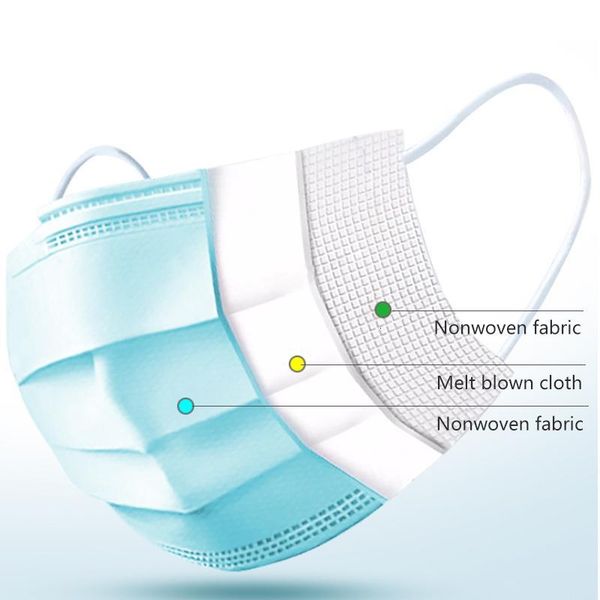 

factoryv4gamanufacturer rbcij ply 3 er fast designer shipping fa blue mask disposable fabric masker mpmuf ekcdd