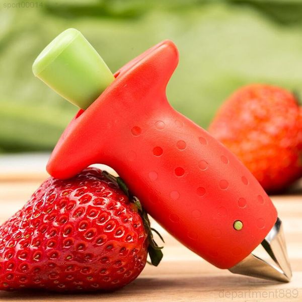 

red huller strawberry leaf tomato stalks fruit knife stem remover useful kitchen gadgets dhd2782