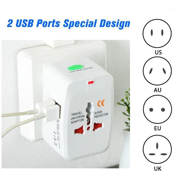 

fingerprint access control universal world wide travelling ac adapter plug international power charger electric usb socket adaptor converter