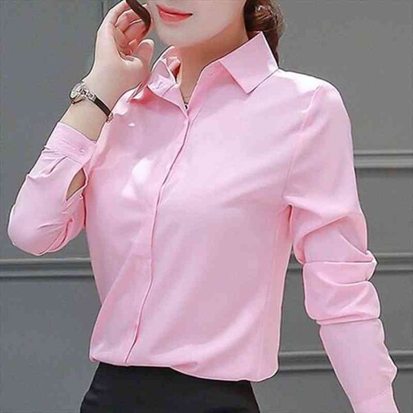 

spring korean womens white blouses casual long sleeve ladies black blouses 5xl 10xl plus size shirt ladies