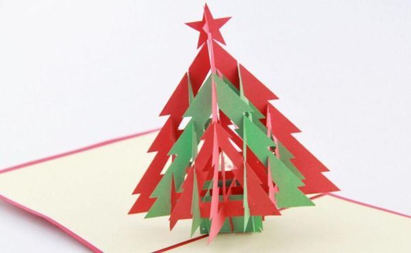 

3d christmas tree/3d up card/christmas carding