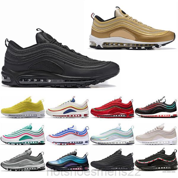 

2019 new arrival with box air mens womens casual shoes cushion silver gold sneakers athletics sports outdoor shoes adg9