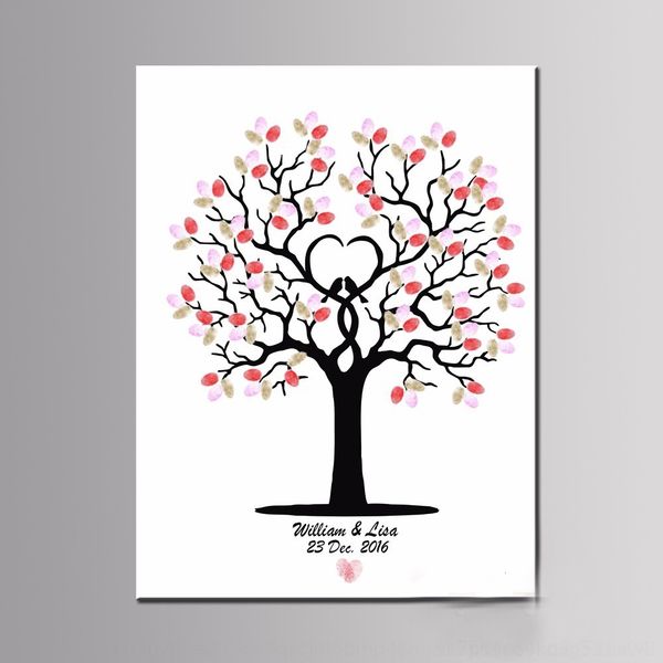 

ny8b6 style european new wedding diydiy painting tree qdh-48 new european style wedding fingerprint sign-in painting diydiy fingerprint sign