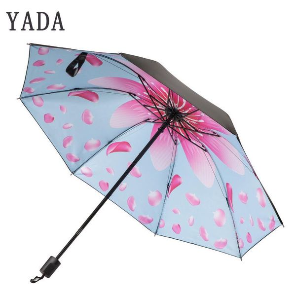 

yada new cherry blossom umbrella rain women flower floral foldable umbrella for women windproof umbrellas ys718 qylyni mywjqq