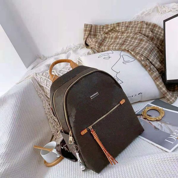 

2020 new women backpack style school bags girls travel leisure high-capacity presbyopic joker lady bag shoulder bag bagpack handbag