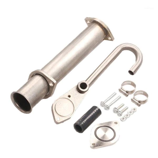 

6.0l egr valve pipe kit egr bypass & delete kit auto for f250 f350 f450 03-07 6.0l powerstroke diesel turbo1
