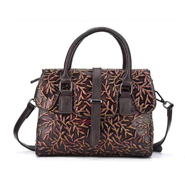 

berchirly retro genuine leather women handbags 2020 new handmade embossing cowhide luxury female shoulder & crossbody bags