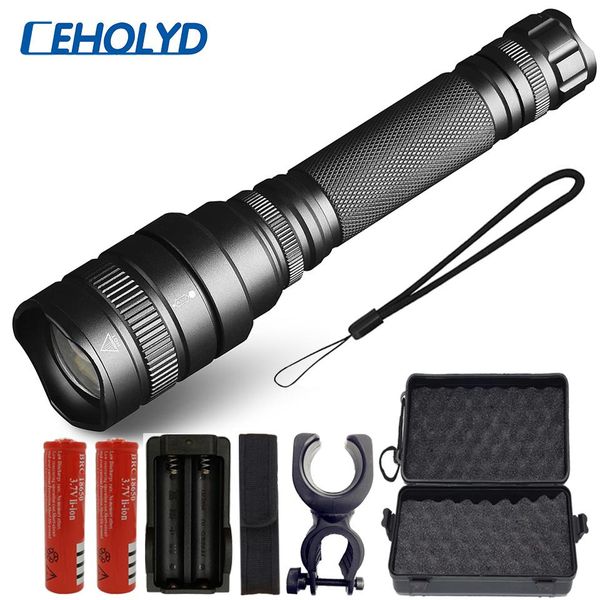 

xhp70 xlamp 3800lm the most powerful led flashlight ultra bright torch light 5 switch mode zoomable light 18650 battery bbyhws alice_bag