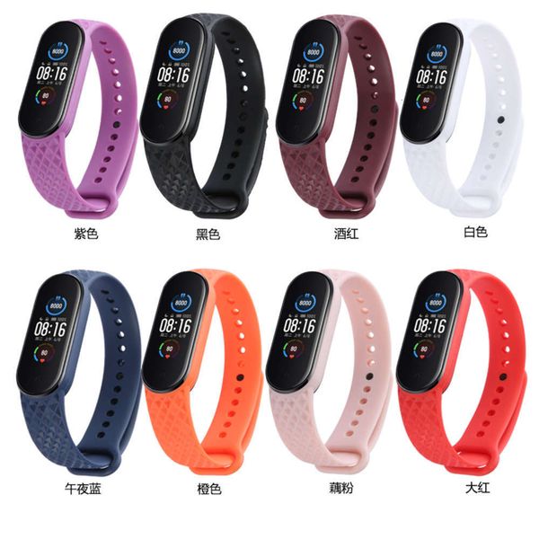 

suitable for smart bracelet 5 pattern silicone replacement