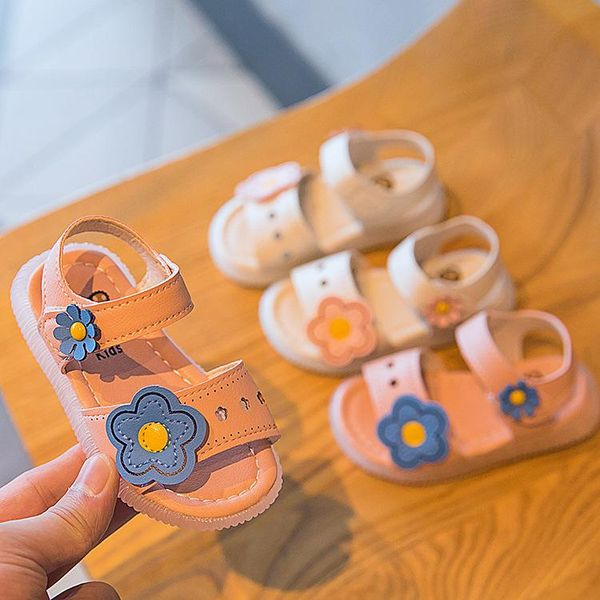 

2021 summer new female baby sandals girls little princess shoes children non-slip female treasure baby toddler shoes