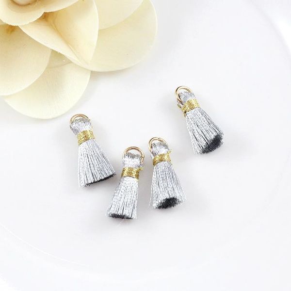 

30шт 2 см мини шелковый кисточкой для ювелирных изделий изготовления diy браслет для мобильного телефона подвеска нахождение ключа сумка под