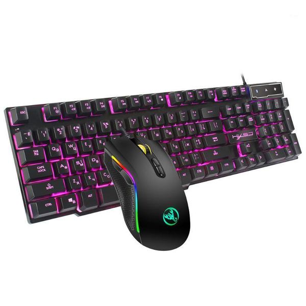 

abs 104 keys non slip home mechanical feeling with backlit cool ergonomic waterproof gaming keyboard usb port english russian1