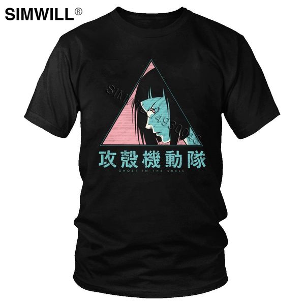 

male vintage ghost in the shell manga motoko kusanagi major japan gits anime short sleeve tee sport hooded sweatshirt hoodie men t shirt
