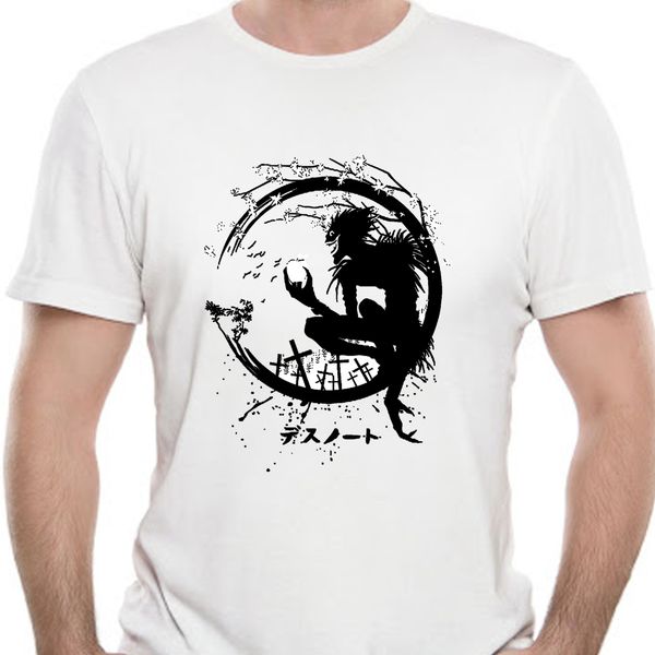 

t shirt men death note death god grim reaper t shirt plus size fabric japan anime tees killer game 9572d sport hooded sweatshirt hoodie