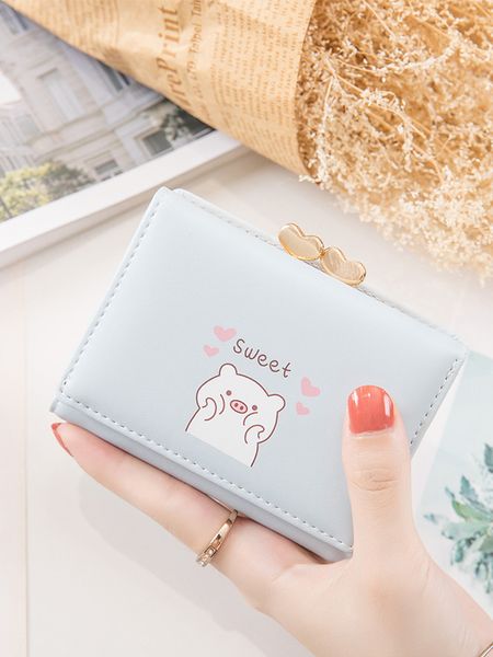 

hbp handbag fashion bags girl shoulder bags pouch lady wallet purse cash printed various colors holder bag wallet small card bags