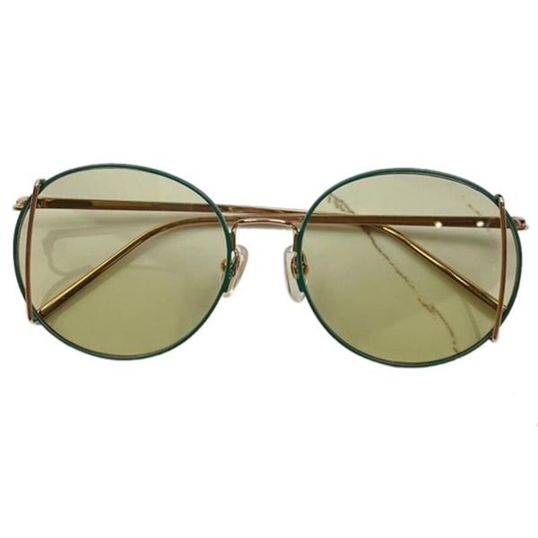 

sunglasses oval women with metal frame brand 2021, White;black