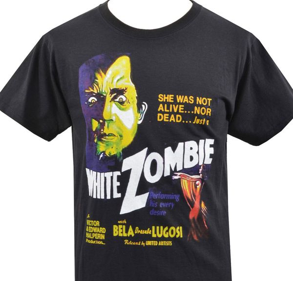 

man print t shirt hipster mens black t shirt bela lugosi white zombie rob cult horror b movie s 5xl sport hooded sweatshirt hoodie