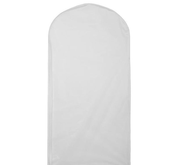 

clear side-open clothes storage bag for household garment jacket shirt coat dust moisture proof protection cover jllqly allguy