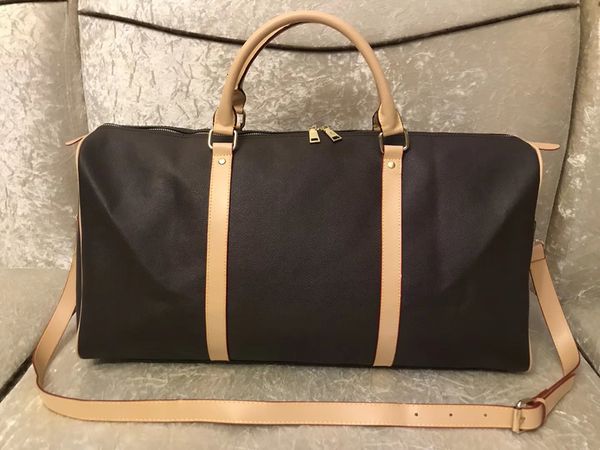 

2020 men duffle bag women travel bags hand luggage luxury designer travel bag men pu leather handbags large cross body bag totes a2