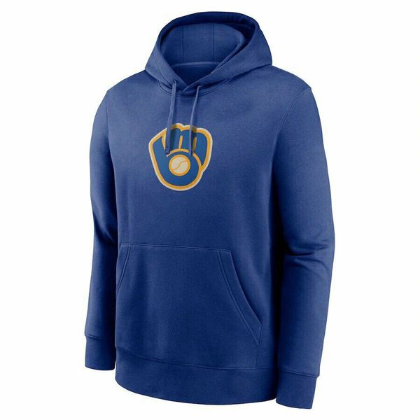 

milwaukee cooperstown collection mashup club hoodie s-3xl, Blue;black