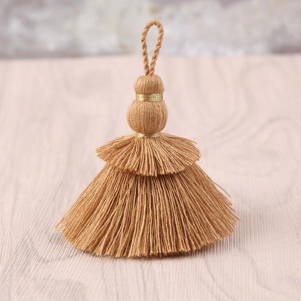 

2pcs mini fashion tower layer tassel diy jewelry curtain garments decorative accessories key chain handbag pendant craft tassels h wmtels